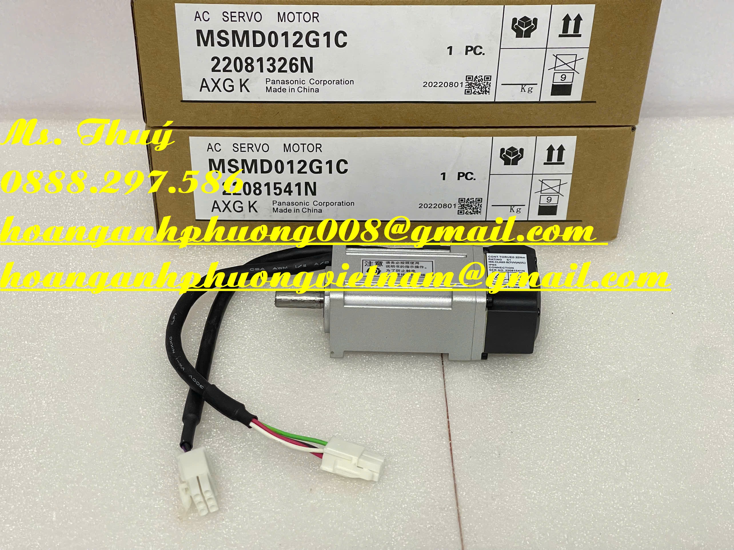 Panasonic MSMD012G1C - Chuyên động cơ Servo nhập khẩu